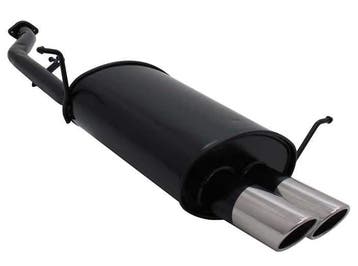 Novus sportuitlaat Bmw 3-Serie E36 Compact 2x76mm SR-Design, Auto-onderdelen, Uitlaatsystemen, Verzenden, Nieuw