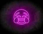 LAUGH SMILEY neon sign - LED neon reclame bord, Verzenden