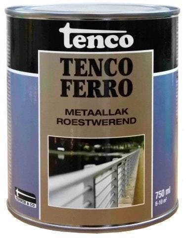 Tenco Tencoferro Rood 403 750 ml, Doe-het-zelf en Verbouw, Verf, Beits en Lak, Nieuw, Ophalen of Verzenden