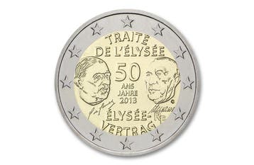 2 euro 50 jaar Elyseé verdrag 2013 - Duitsland, Postzegels en Munten, Munten | Europa | Euromunten, Verzenden