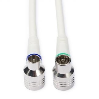 Coax kabel Ziggo - Technetix - 5 meter (Digitaal, Haaks), Computers en Software, Pc- en Netwerkkabels, Nieuw, Verzenden