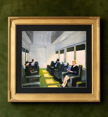(After) Edward Hopper (1882-1967) - Chair Car, 1965
