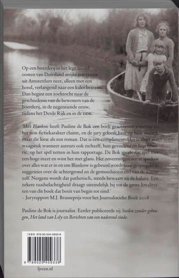 Blankow 9789020409338 Pauline de Bok, Boeken, Verzenden, Gelezen, Pauline de Bok