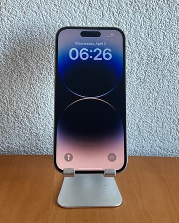 Apple iPhone 14 Pro 128GB Wit / Garantie / Nette staat, Wit, Refurbished, Ophalen of Verzenden, Zonder simlock