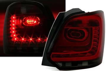 Achterlichten passend voor VW Polo 6R 09- Rood/Smoke LED, Ophalen of Verzenden, Nieuw
