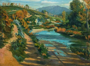 Ramon Sanvisens (1917-1987) - La riera de Sant Cugat