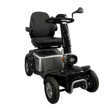 Life & Mobility Primo 4 gebruikte scootmobiel – Zwart/Grijs, Ophalen of Verzenden, Gebruikt