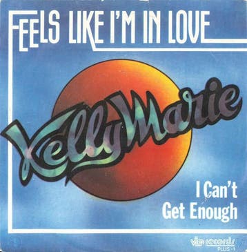 Single vinyl / 7 inch - Kelly Marie - Feels Like Im In Love, Verzenden, Zo goed als nieuw, 7 inch, Pop
