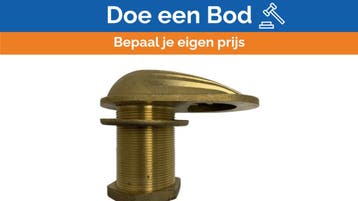 Bieden: Guidi Brass 2 inch Marine Sea Plug | sea water scoo, Ophalen of Verzenden, Nieuw, Zeilboot of Motorboot