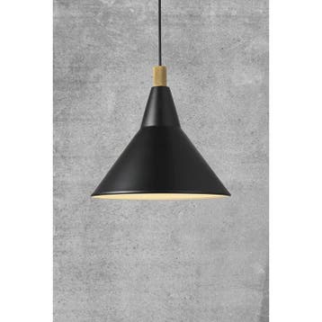 Nordlux Brassy 28 - hanglamp en plafondlamp - zwart - e27, Verzenden, Nieuw