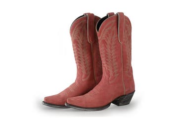 Caborca Silver Cowboy laarzen in maat 37 Roze, Overige kleuren, Verzenden, Zo goed als nieuw, Caborca Silver