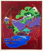 Vitaly Leshukov - Eco De Asia No. 7, Antiek en Kunst, Kunst | Schilderijen | Modern