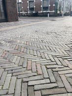 Oude gebakken waalformaten Leiden (losgestort), Ophalen of Verzenden, Gebruikt, Keramiek, Klinkers