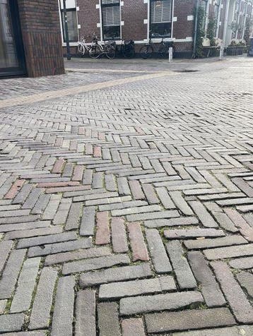 Oude gebakken waalformaten Leiden (losgestort), Ophalen of Verzenden, Gebruikt, Keramiek, Klinkers
