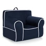 2dekans | Coast Kinderfauteuil Donkerblauw – 69 x 46 x 50 cm, Ophalen of Verzenden, Zo goed als nieuw