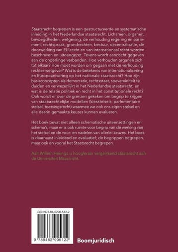 Staatsrecht begrepen / Recht begrepen 9789462905122, Boeken, Verzenden, Gelezen, A.W. Heringa