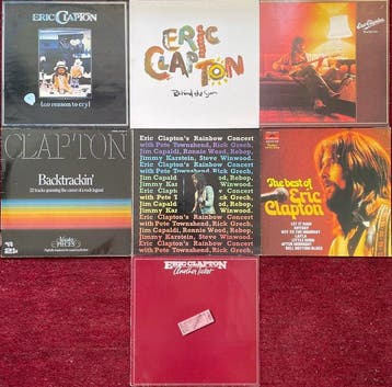 Eric Clapton - Nice lot of 7 LPs from a Legend - Diverse, Nieuw in verpakking