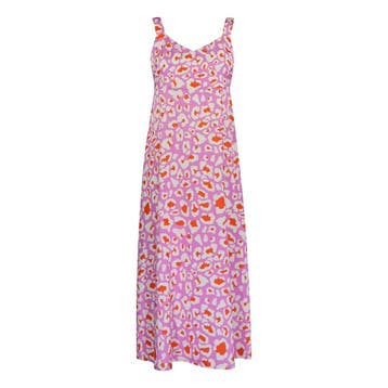 AVA Studio • roze midi jurk • 36, Kleding | Dames, Verzenden, AVA studio, Nieuw, Roze