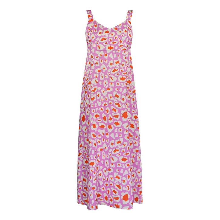 AVA Studio • roze midi jurk • 36, Kleding | Dames, Jurken, Roze, Nieuw, Maat 36 (S), Verzenden