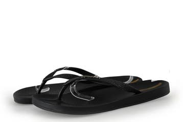 Ipanema Slippers in maat 42 Zwart, Slippers, Verzenden, Zwart, Zo goed als nieuw
