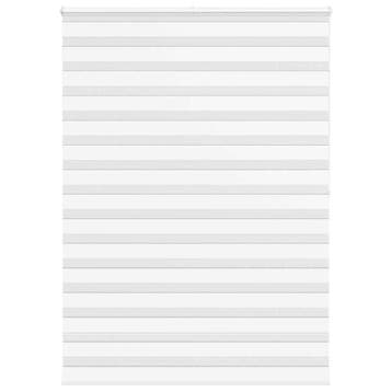 Zebra jaloezie 165x200cm | 40% Korting | Wit, Ophalen of Verzenden, Zo goed als nieuw, Wit
