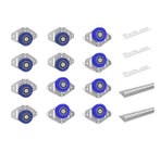 Set voor 2 Valcomp Mitra schuifdeuren 2000 mm, Verzenden, Nieuw