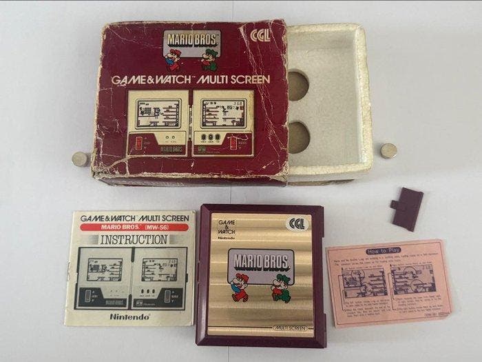 Nintendo - Game & Watch - Multi Screen - Mario Bros. (MW-56), Spelcomputers en Games, Spelcomputers | Overige Accessoires