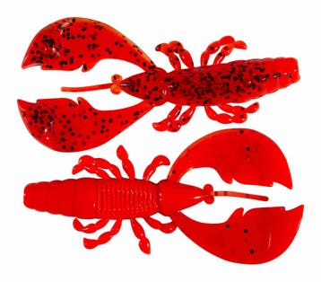 Ultimate Crayman Creaturebait Red Craw 8.5cm (8 Stuks), Verzenden, Nieuw, Overige typen