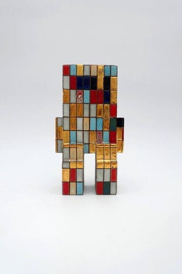 Wxyz (1980) - sculptuur, 322-1 - 184.5 mm - Keramiek,, Antiek en Kunst