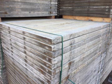 Grootste assortiment en voorraad steenschotten van NL!, Ophalen of Verzenden, Gebruikt, Minder dan 180 cm, Planken