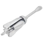 vidaXL Anker inklapbaar 3,2 kg smeedijzer zilverkleurig, Verzenden, Nieuw