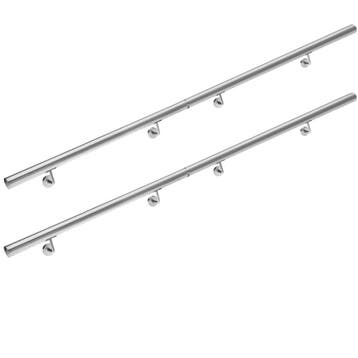 Trapleuning RVS 4,2x400cm (Ladders en Trappen, Gereedschap), Verzenden, Nieuw