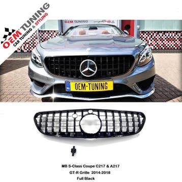 Grille voor S-Class Coupe C217 Cabrio A217 | GT-R | 14-18 |, Auto-onderdelen, Voor, Mercedes-Benz, Nieuw, Ophalen of Verzenden