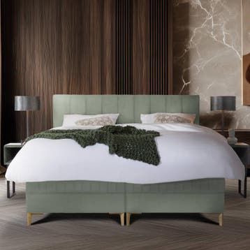 Serta | BRAD BOXSPRINGCOMBINATIE | 180X210 | VLAK |, Ophalen, Nieuw