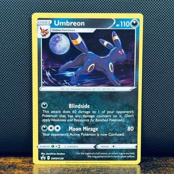 Pokémon Card - Umbreon Holo SWSH129 – Pokémon