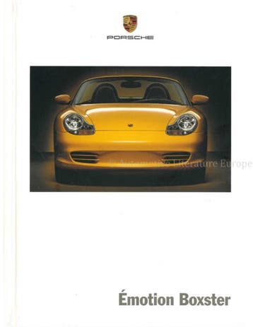 2004 PORSCHE BOXSTER S HARDCOVER BROCHURE FRENCH, Boeken, Nieuw, Porsche, Author