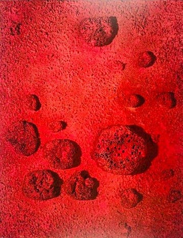 Yves Klein - “Red Composition, RE 1960”. - Jaren 1990