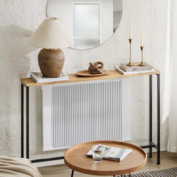 2dekans | SoBuy Consoletafel FSB19-L-E - Metalen Frame - MDF, Ophalen of Verzenden, Zo goed als nieuw