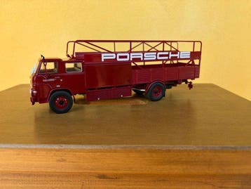 Kiosk 1:43 - Model vrachtwagen - Man 415 F, Porsche system, Nieuw