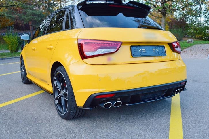 Rear Side Splitter voor Audi S1 8X, Auto diversen, Tuning en Styling, Ophalen of Verzenden