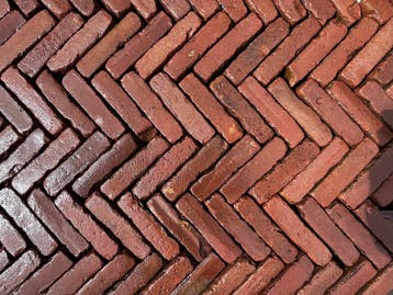 Oude gebakken waalformaten Schoorl (op pallets)..., Ophalen of Verzenden, Gebruikt, Klinkers