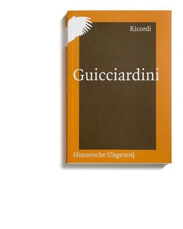 9789065547750 Ricordi Francesco Guicciardini, Verzenden, Nieuw, Francesco Guicciardini