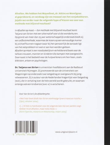 Afvallen op maat 9789085064596 T. van Strien, Verzenden, Gelezen, T. van Strien