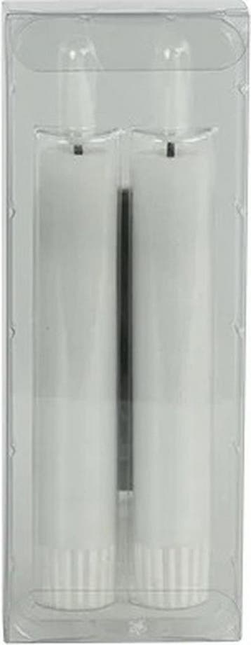 Countryfield Led dinerkaarsen 2x st- wit -H15cm -, Ophalen of Verzenden, Zo goed als nieuw