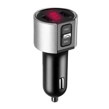 DrPhone BC27 – Draadloze FM Transmitter - Dual USB Snelle Au, Auto diversen, Carkits, Verzenden, Nieuw