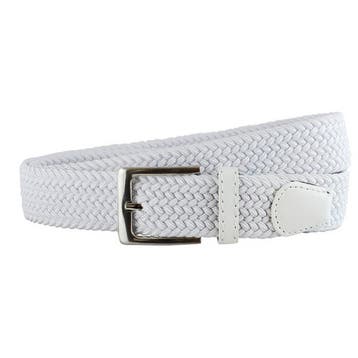 Landley Elastische Riem met Elastiek - Wit - 85, Kleding | Dames, Riemen en Ceinturen, Verzenden, Wit, Nieuw, 3 tot 5 cm