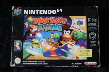 Diddy Kong Racing Nintendo 64 Boxed PAL, Spelcomputers en Games, Games | Nintendo 64, Verzenden, Nieuw