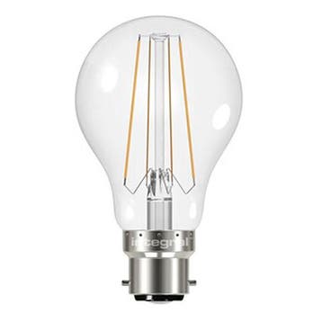 Led lamp B22 | Peer | Integral (7.3W, 806lm, 2700K), Huis en Inrichting, Lampen | Losse lampen, Verzenden, Nieuw