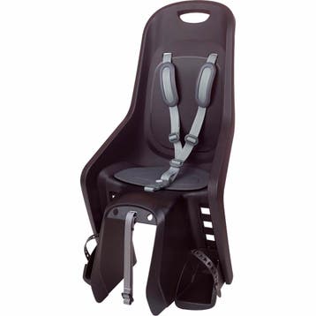 Polisport Maxi Bubbly MIK HD Zwart/Grijs Achterstoeltje, Fietsen en Brommers, Fietsaccessoires | Fietsstoeltjes, Verzenden, Nieuw