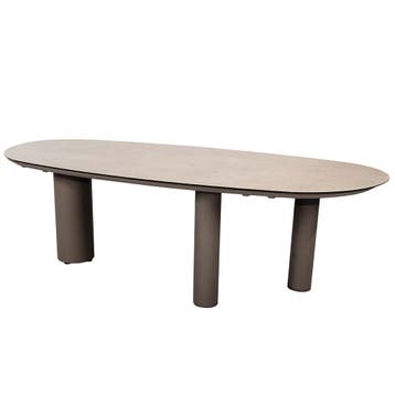 4 Seasons Denia tuintafel 240x105 cm - terre ceramic print, Verzenden, Nieuw